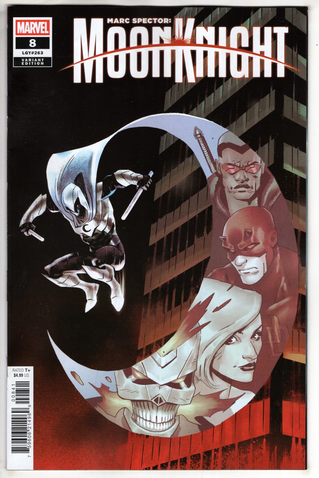 Marvel NEW THIS WEEK MARC SPECTOR: MOON KNIGHT #8 ADAM GORHAM VARIANT (VF/NM)