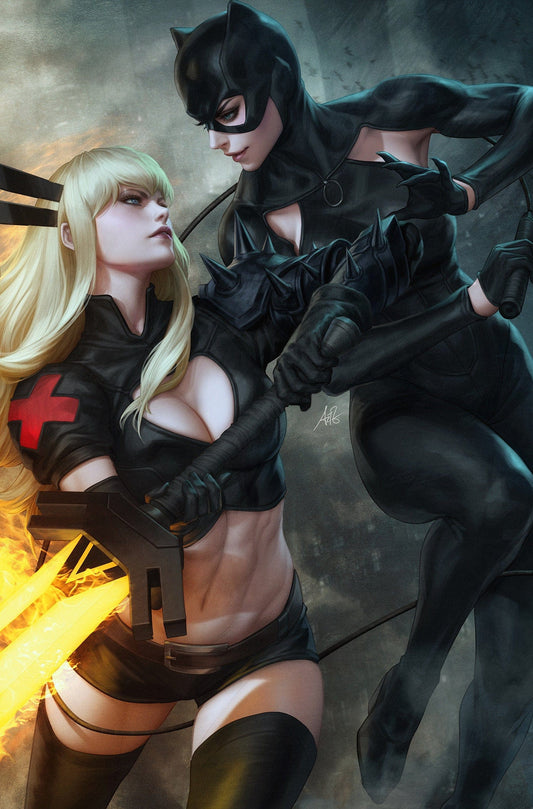 Marvel NEW THIS WEEK MARVEL/DC: DEADPOOL/BATMAN #1 ARTGERM VIRGIN VARIANT