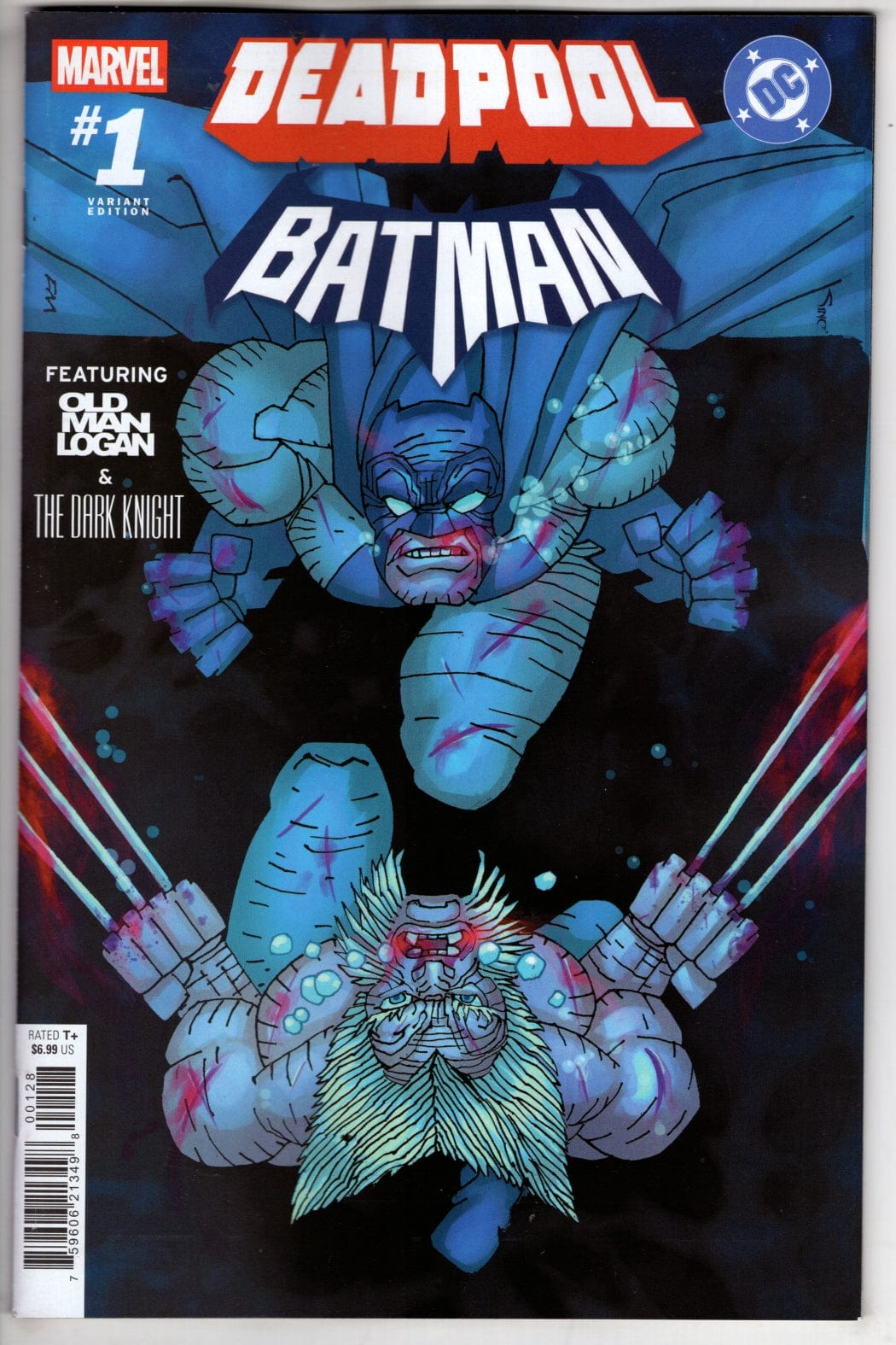 Marvel NEW THIS WEEK MARVEL/DC: DEADPOOL/BATMAN #1 FRANK MILLER VARIANT