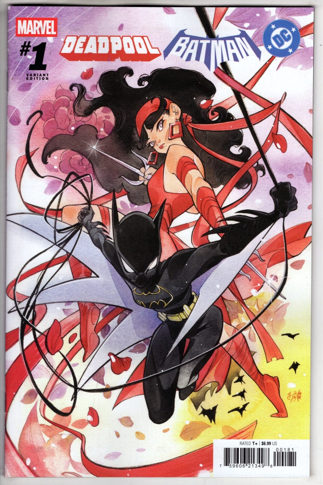 Marvel NEW THIS WEEK MARVEL/DC: DEADPOOL/BATMAN #1 PEACH MOMOKO VARIANT