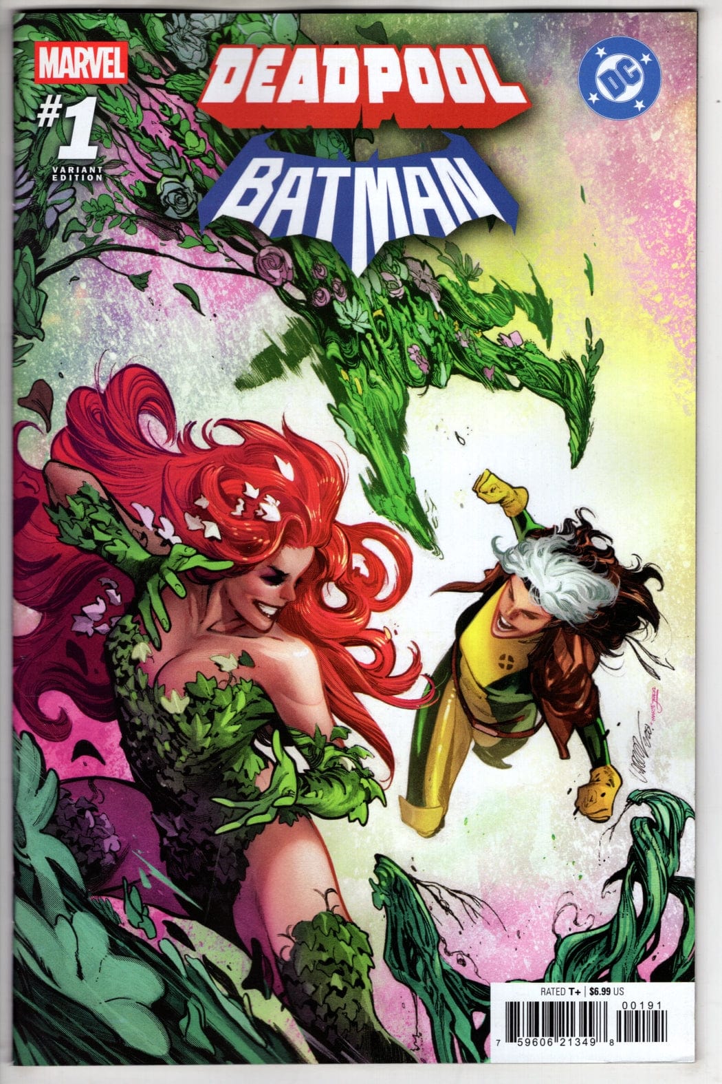 Marvel NEW THIS WEEK MARVEL/DC: DEADPOOL/BATMAN #1 PEPE LARRAZ VARIANT