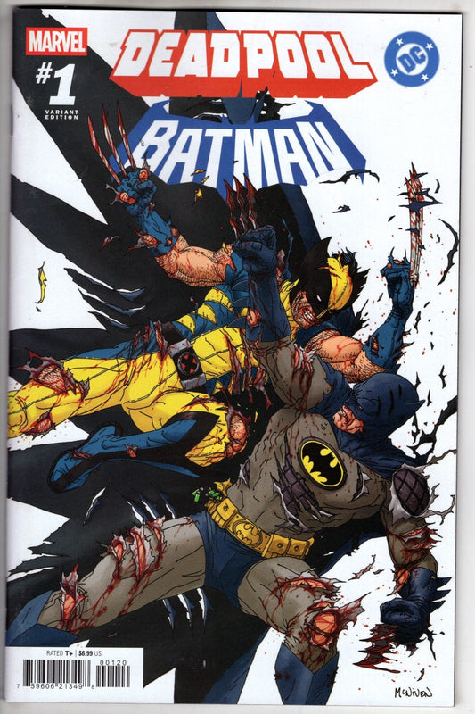 Marvel NEW THIS WEEK MARVEL/DC: DEADPOOL/BATMAN #1 STEVE MCNIVEN VARIANT[1:25]