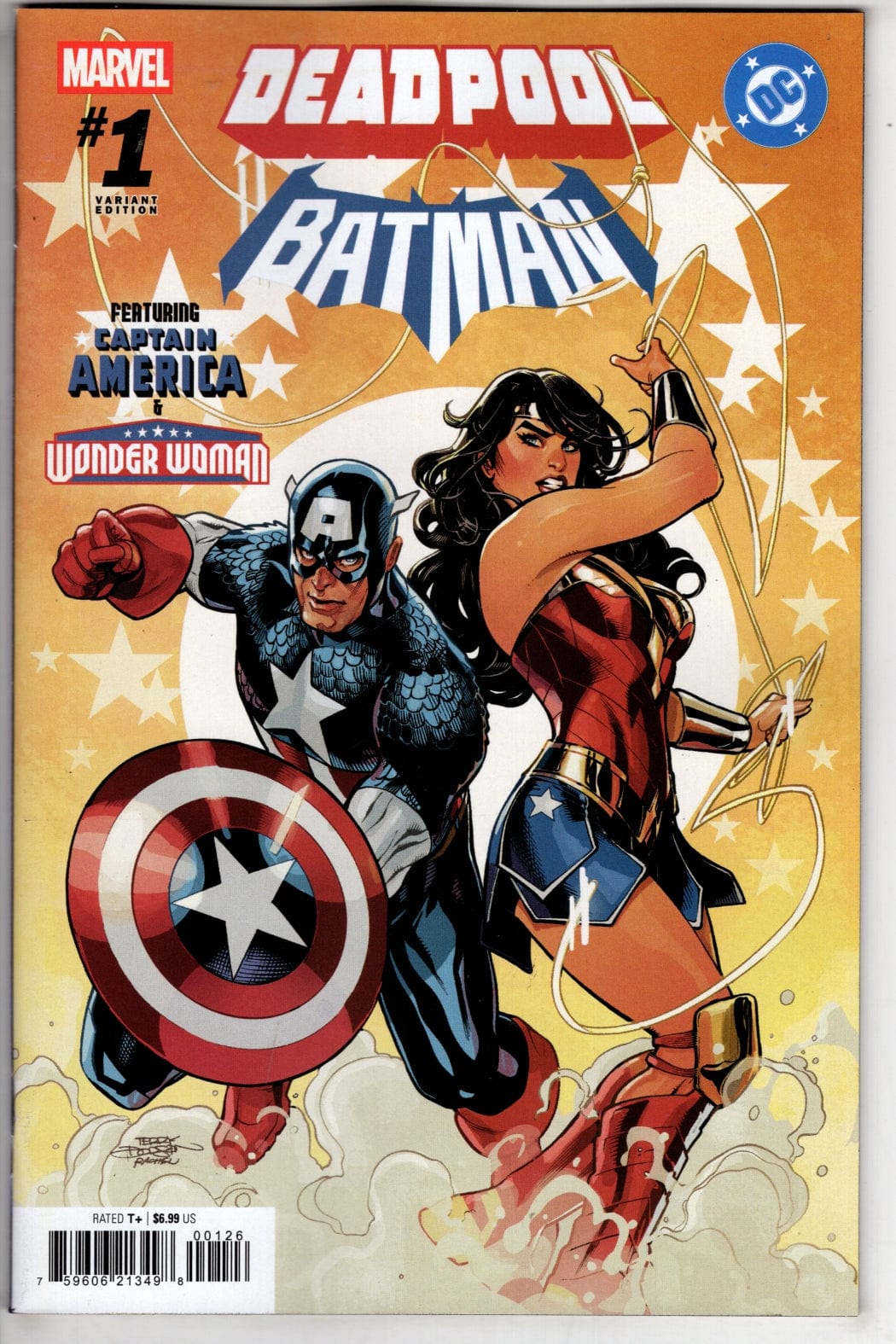 Marvel NEW THIS WEEK MARVEL/DC: DEADPOOL/BATMAN #1 TERRY DODSON VARIANT