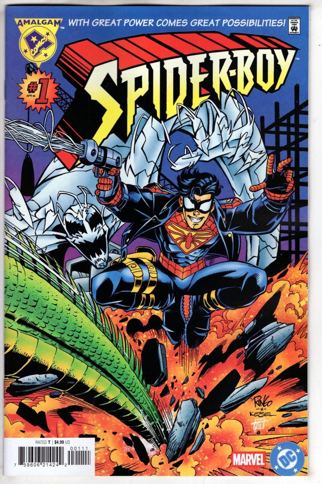Marvel NEW THIS WEEK MARVEL/DC: SPIDER-BOY #1 FACSIMILE EDITION