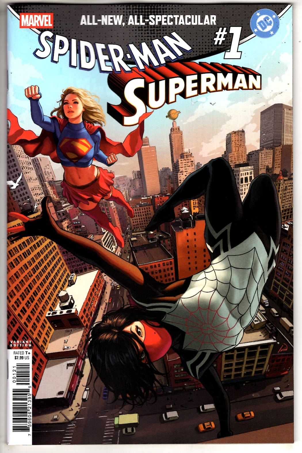 Marvel NEW THIS WEEK MARVEL/DC: SPIDER-MAN/SUPERMAN #1 CVR B IVAN TALAVERA VARIANT (VF/NM)
