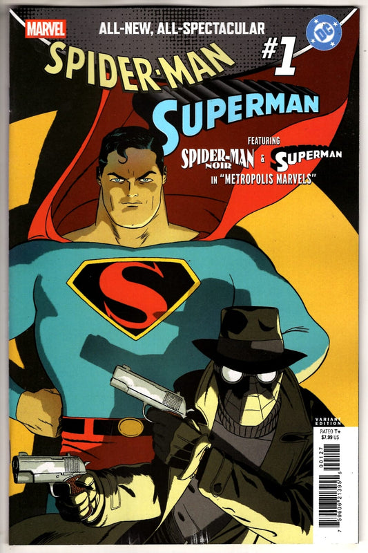 Marvel NEW THIS WEEK MARVEL/DC: SPIDER-MAN/SUPERMAN #1 CVR O MARCOS MARTIN VARIANT (VF/NM)
