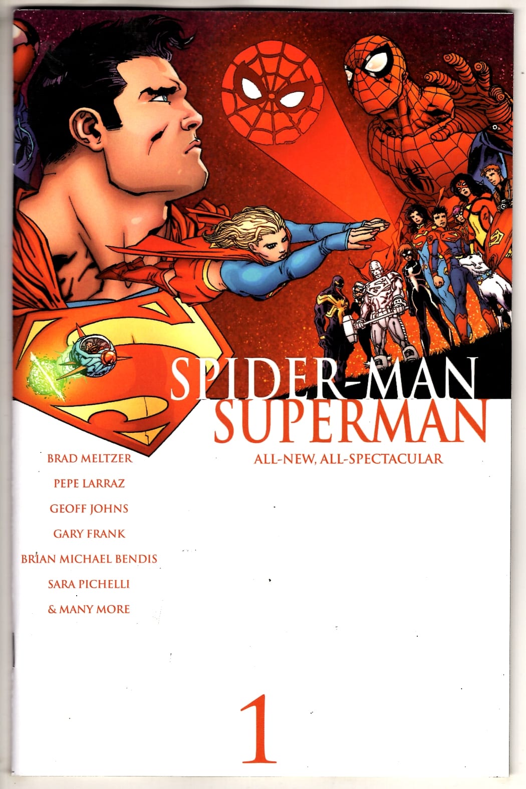Marvel NEW THIS WEEK MARVEL/DC: SPIDER-MAN/SUPERMAN #1 CVR V (VF/NM)