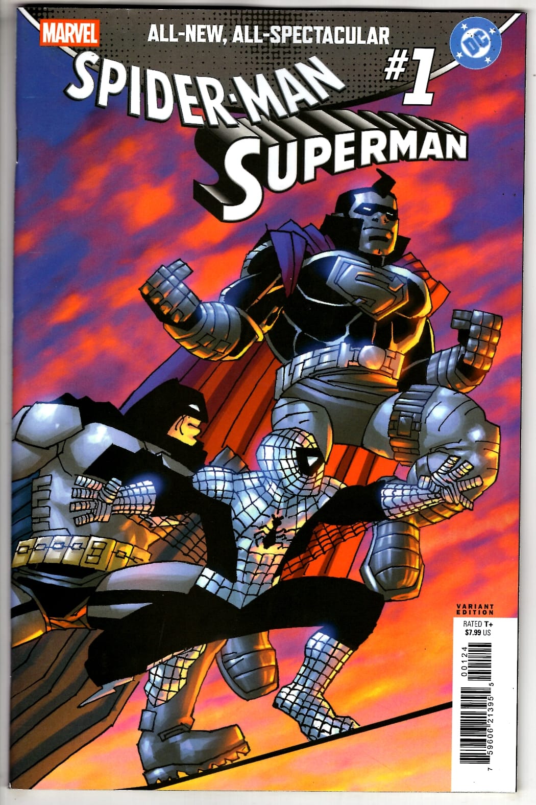 Marvel NEW THIS WEEK MARVEL/DC: SPIDER-MAN/SUPERMAN #1 CVR X (VF/NM)