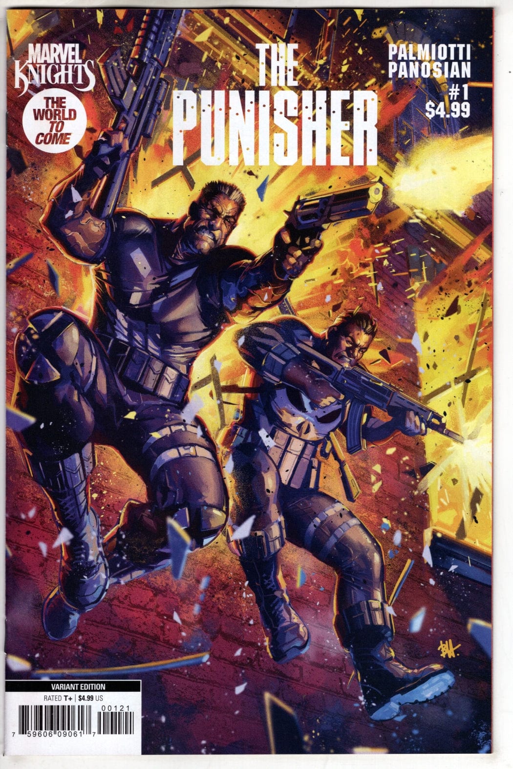 Marvel NEW THIS WEEK MARVEL KNIGHTS: PUNISHER #1 BEN HARVEY VARIANT