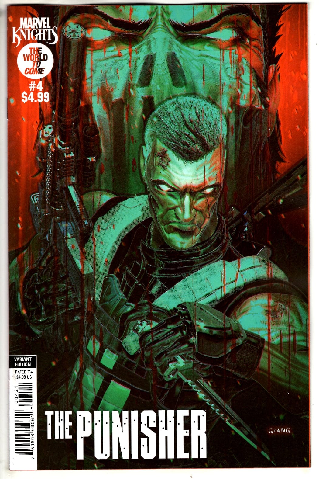 Marvel NEW THIS WEEK MARVEL KNIGHTS: PUNISHER #4 JOHN GIANG VARIANT (VF/NM)