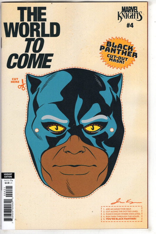 Marvel NEW THIS WEEK MARVEL KNIGHTS: THE WORLD TO COME #4 MASK VARIANT [VF/NM]
