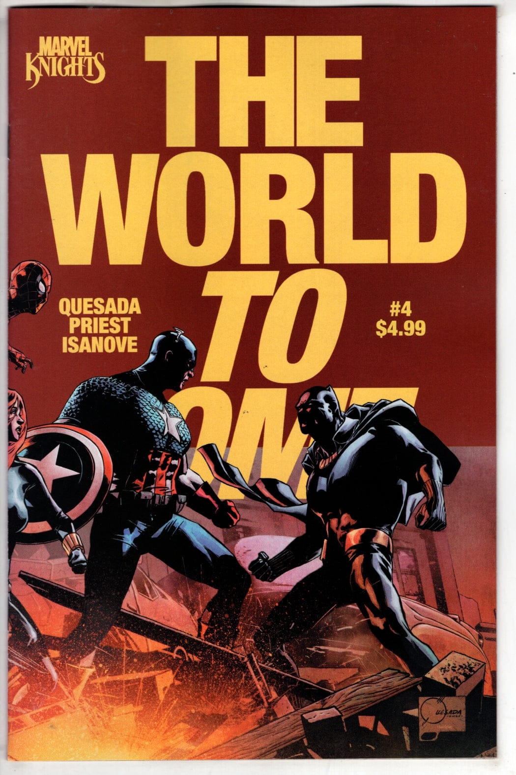 Marvel NEW THIS WEEK MARVEL KNIGHTS: THE WORLD TO COME #4 [VF/NM]