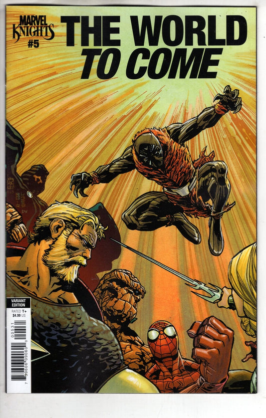 Marvel NEW THIS WEEK MARVEL KNIGHTS: THE WORLD TO COME #5 CAMUNCOLI VARIANT (VF/NM)