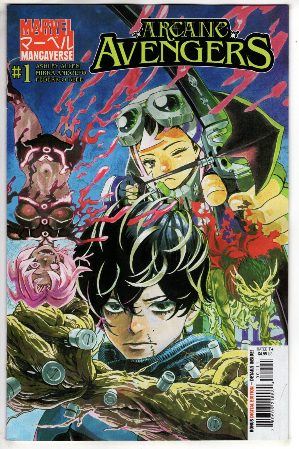 Marvel NEW THIS WEEK MARVEL MANGAVERSE: ARCANE AVENGERS #1 (VF/NM)