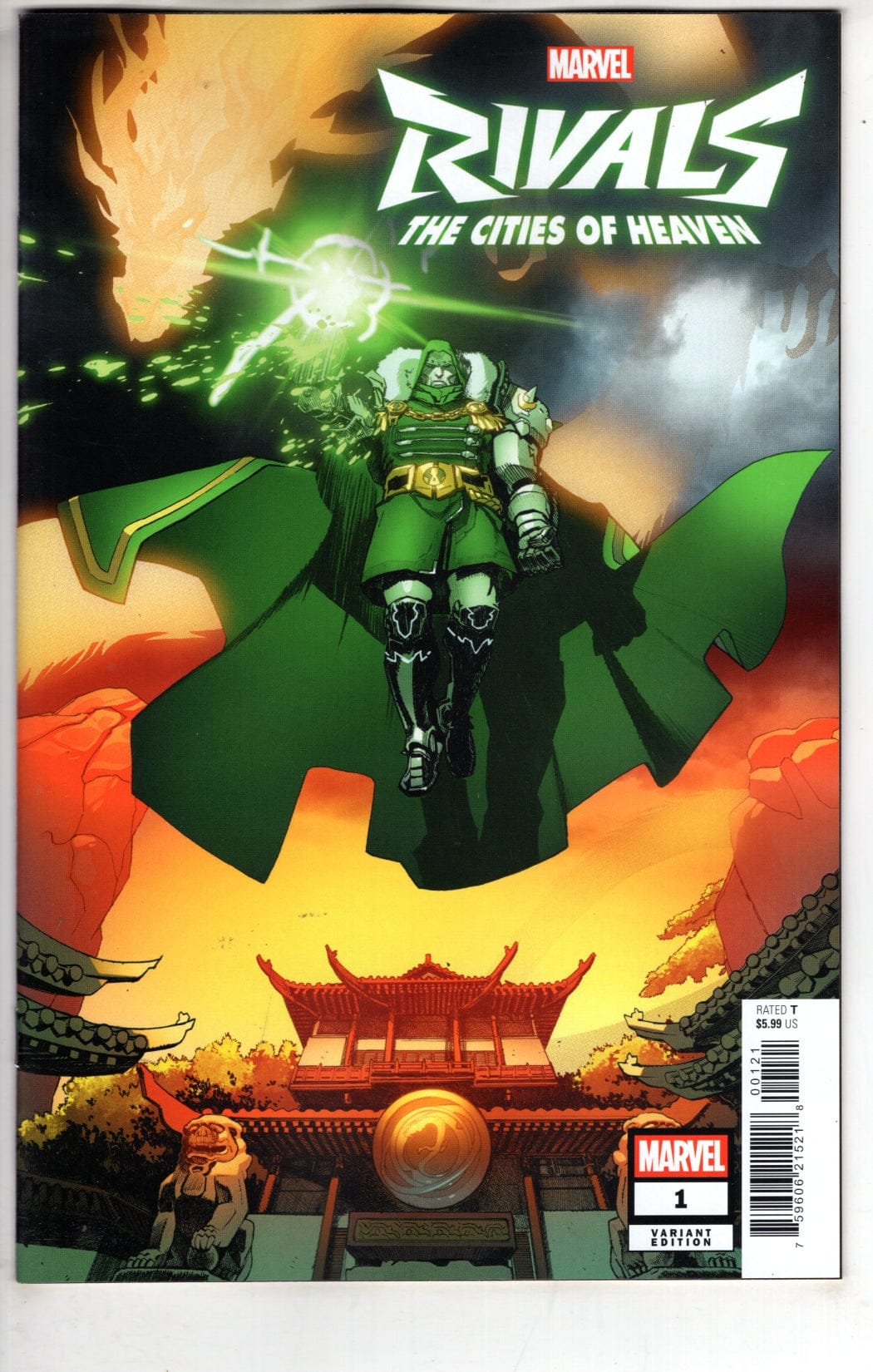 Marvel NEW THIS WEEK MARVEL RIVALS: THE CITIES OF HEAVEN #1 MARCO FERRARI VARIANT (VF/NM)