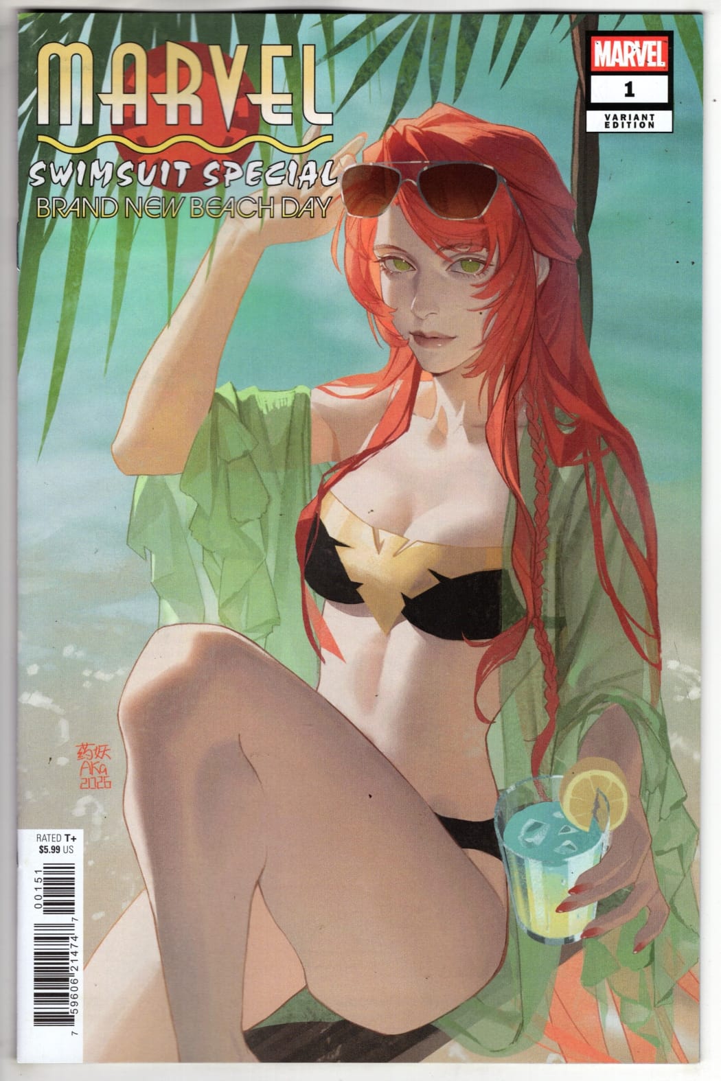 Marvel NEW THIS WEEK MARVEL SWIMSUIT SPECIAL: BRAND NEW BEACH DAY #1 AKA VARIANT (VF/NM)