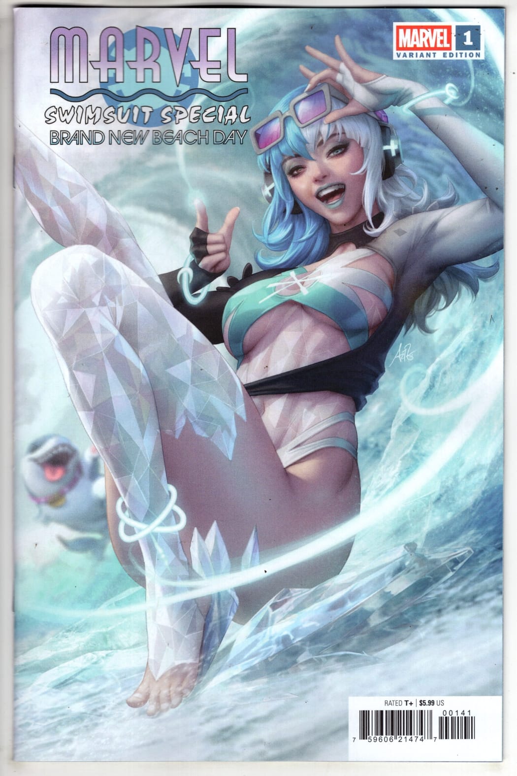Marvel NEW THIS WEEK MARVEL SWIMSUIT SPECIAL: BRAND NEW BEACH DAY #1 ARTGERM VARIANT (VF/NM)