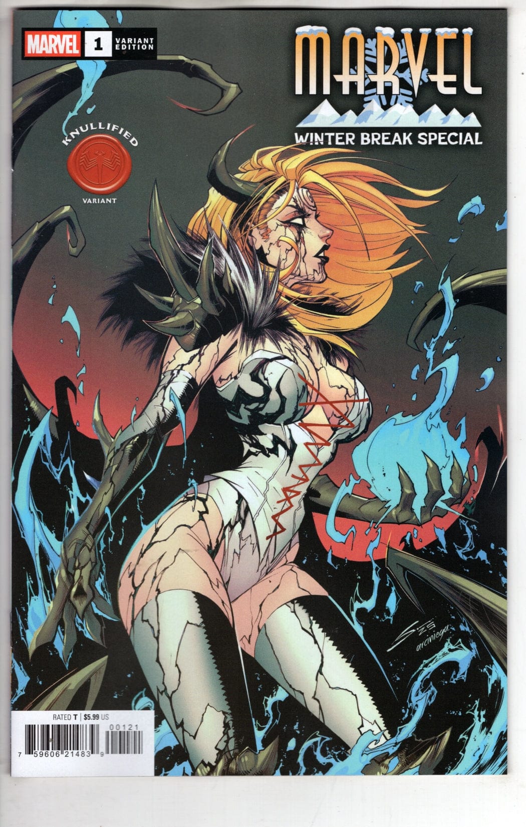 Marvel NEW THIS WEEK MARVEL WINTER BREAK SPECIAL #1 GERARDO SANDOVAL KNULLIFIED VARIANT