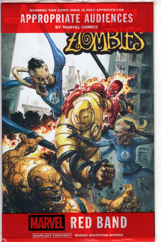 Marvel NEW THIS WEEK MARVEL ZOMBIES: RED BAND #1 CLAYTON CRAIN VARIANT [POLYBAGGED]