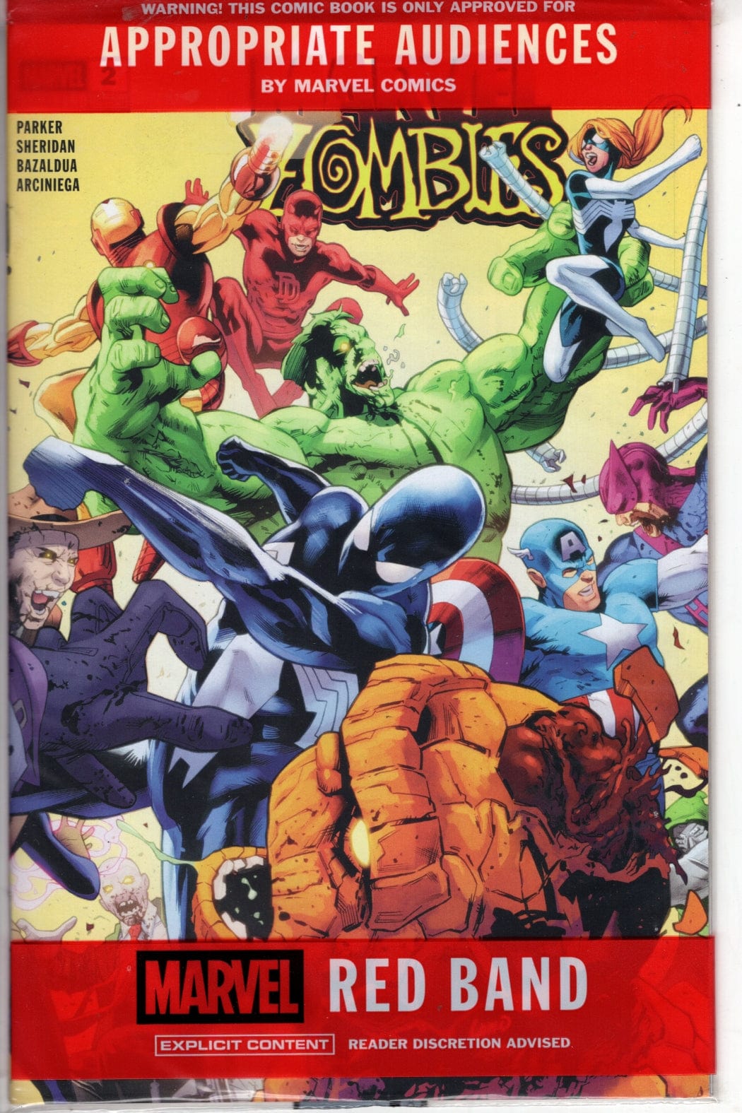 Marvel NEW THIS WEEK MARVEL ZOMBIES: RED BAND #2 [POLYBAGGED]