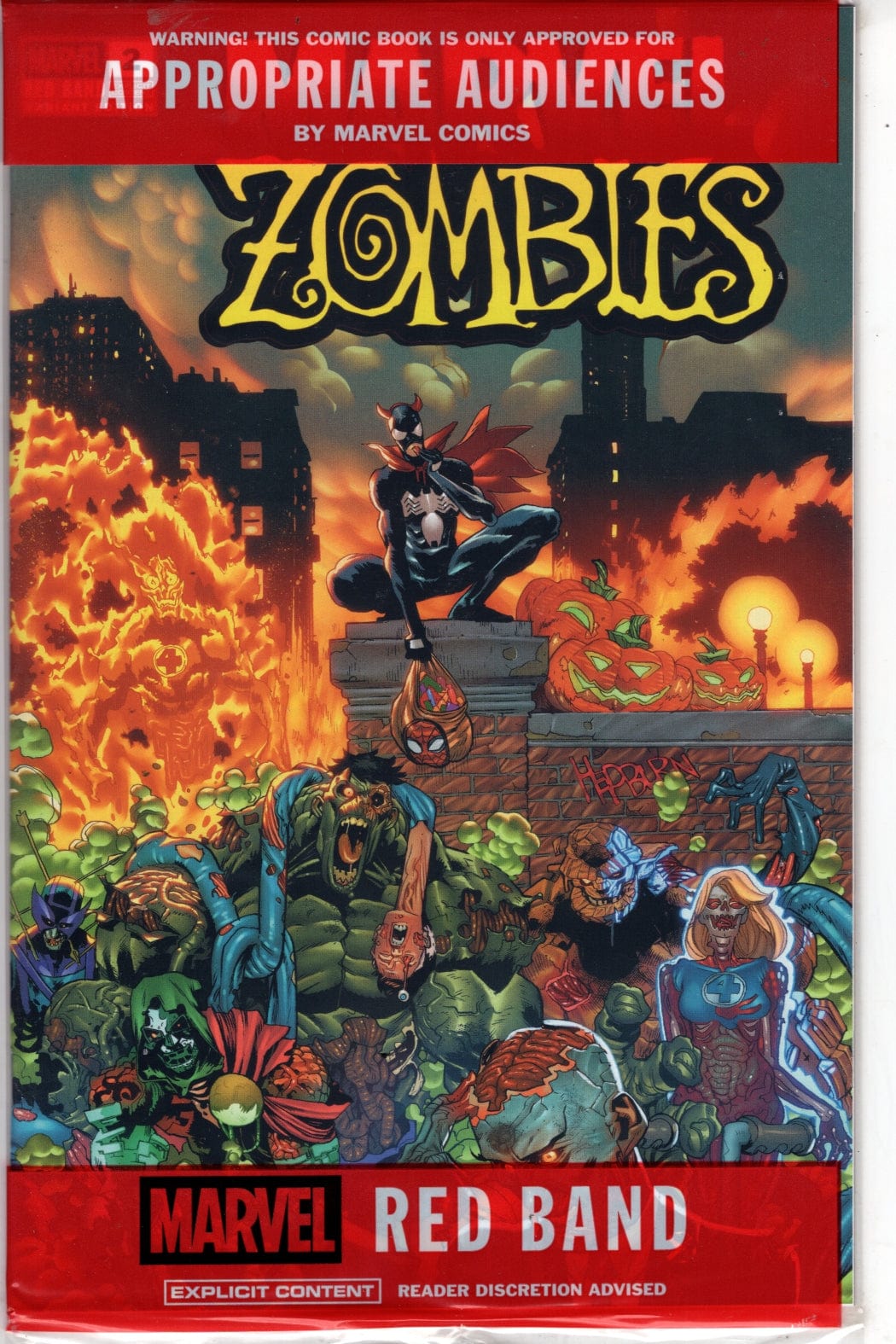 Marvel NEW THIS WEEK MARVEL ZOMBIES: RED BAND #2 SCOTT HEPBURN VARIANT [POLYBAGGED]