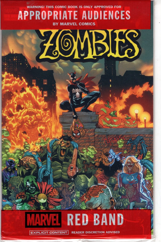 Marvel NEW THIS WEEK MARVEL ZOMBIES: RED BAND #2 SCOTT HEPBURN VARIANT [POLYBAGGED]