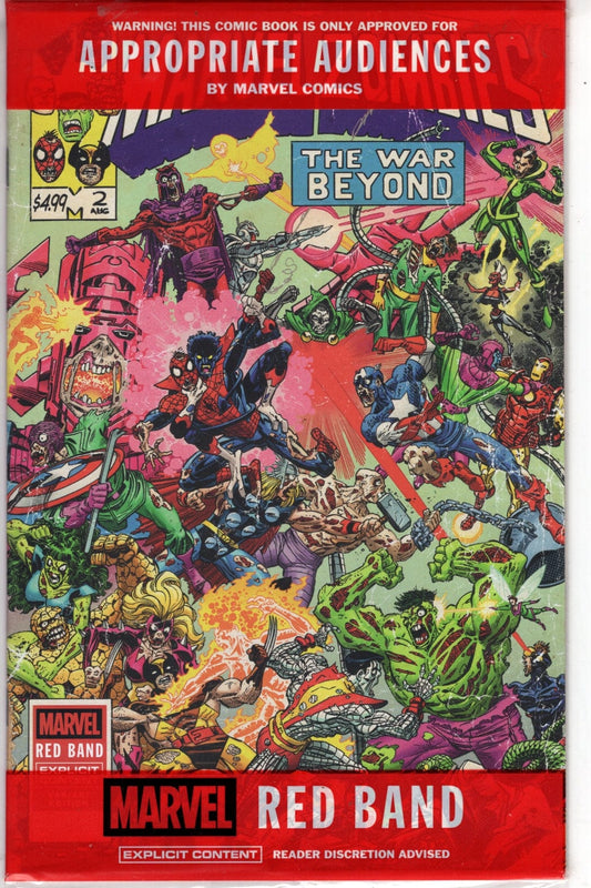 Marvel NEW THIS WEEK MARVEL ZOMBIES: RED BAND #2 SCOTT KOBLISH RETRO ZOMBIE VARIANT [POLYBAGGED]