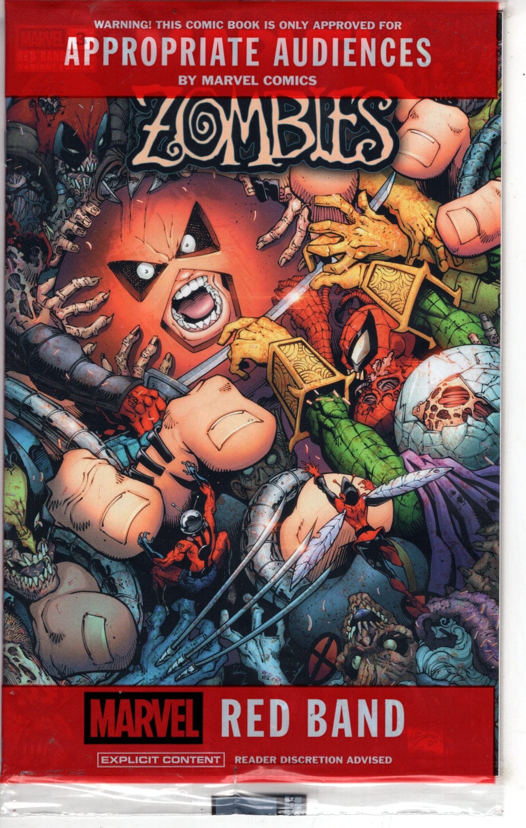 Marvel NEW THIS WEEK MARVEL ZOMBIES: RED BAND #3 WILL ROBSON VARIANT [POLYBAGGED] [VF/NM]