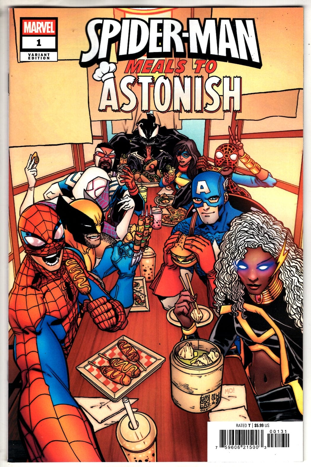 Marvel NEW THIS WEEK MEALS TO ASTONISH #1 MIKE MIGNOLA VARIANT (VF/NM)