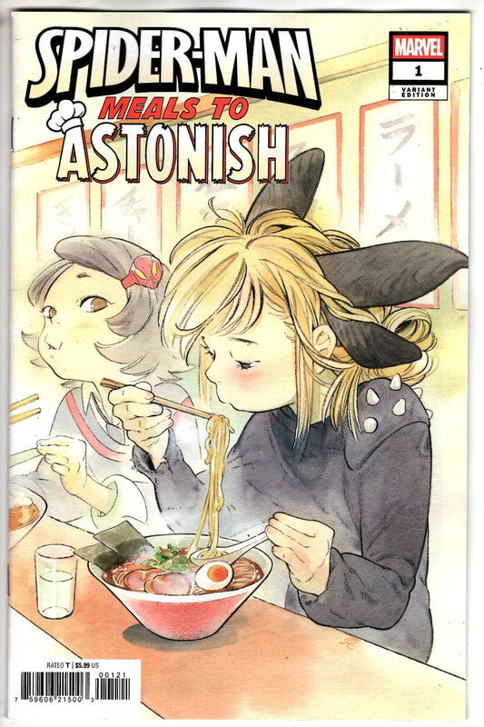 Marvel NEW THIS WEEK MEALS TO ASTONISH #1 PEACH MOMOKO VARIANT (VF/NM)