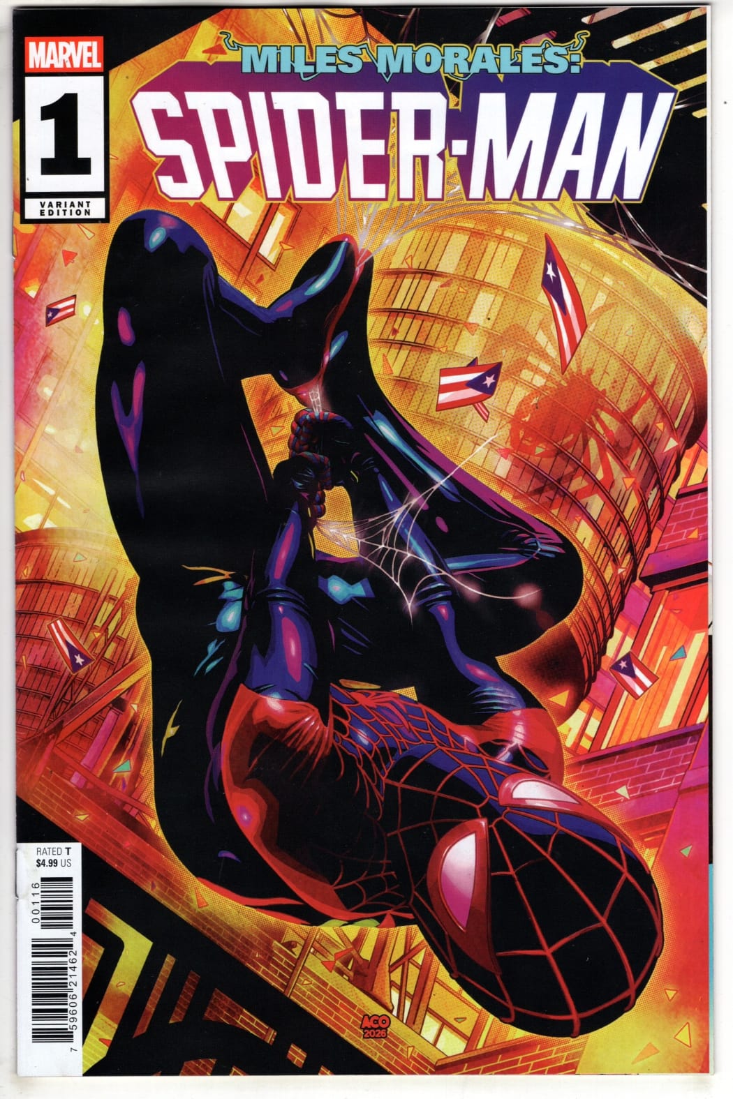 Marvel NEW THIS WEEK MILES MORALES: SPIDER-MAN #1 ACO VARIANT (VF/NM)