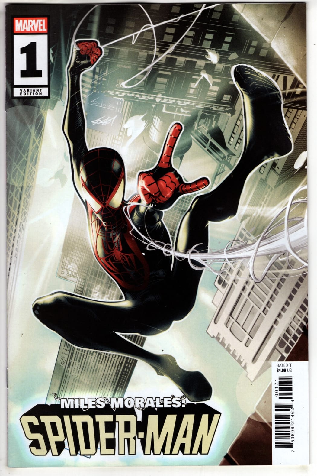Marvel NEW THIS WEEK MILES MORALES: SPIDER-MAN #1 PABLO VILLALOBOS VARIANT (VF/NM)