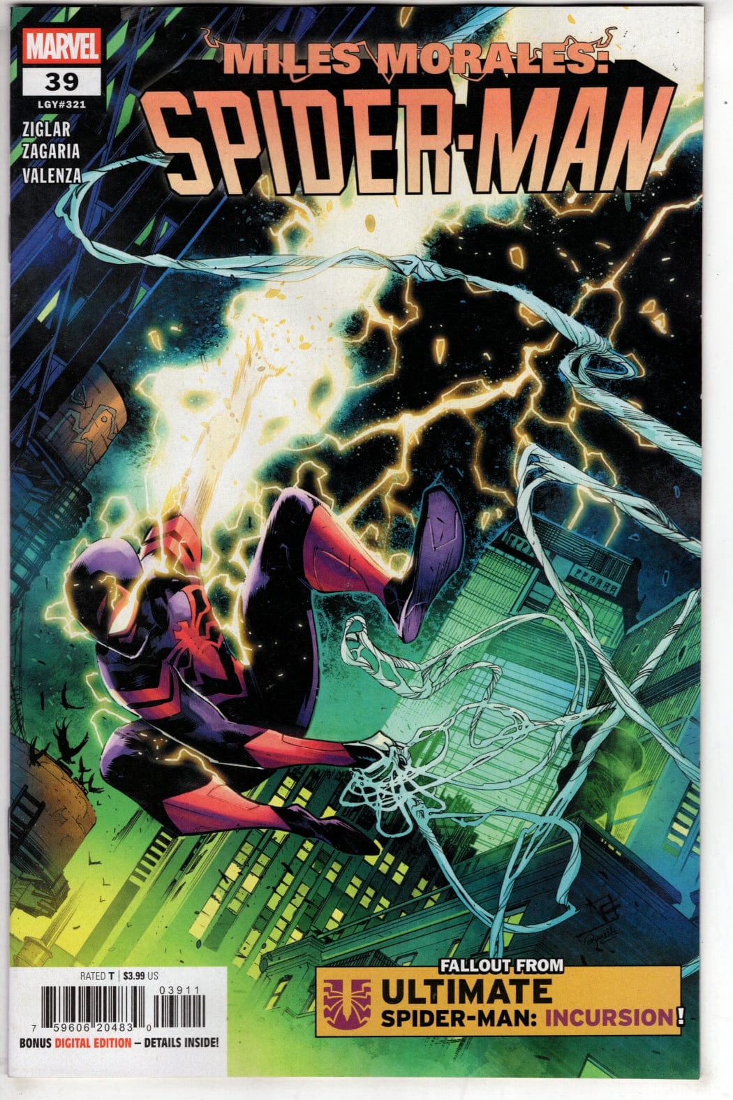 Marvel NEW THIS WEEK MILES MORALES: SPIDER-MAN #39