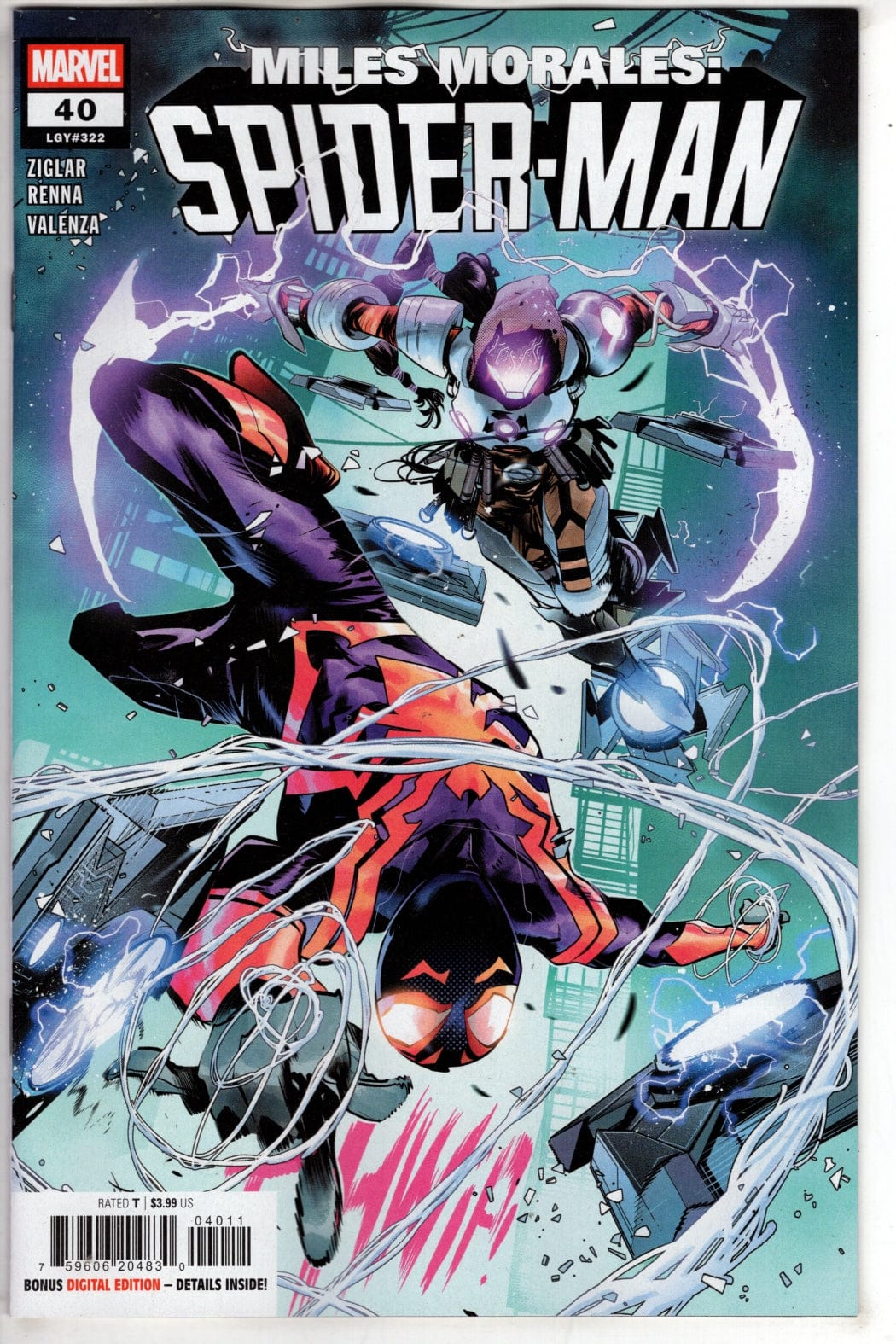 Marvel NEW THIS WEEK MILES MORALES: SPIDER-MAN #40