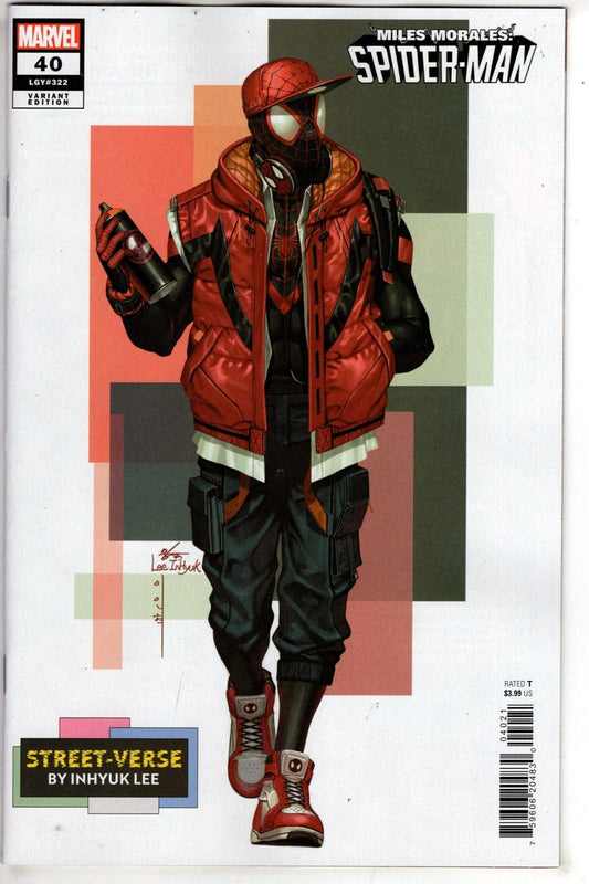 Marvel NEW THIS WEEK MILES MORALES: SPIDER-MAN #40 INHYUK LEE STREET-VERSE VARIANT