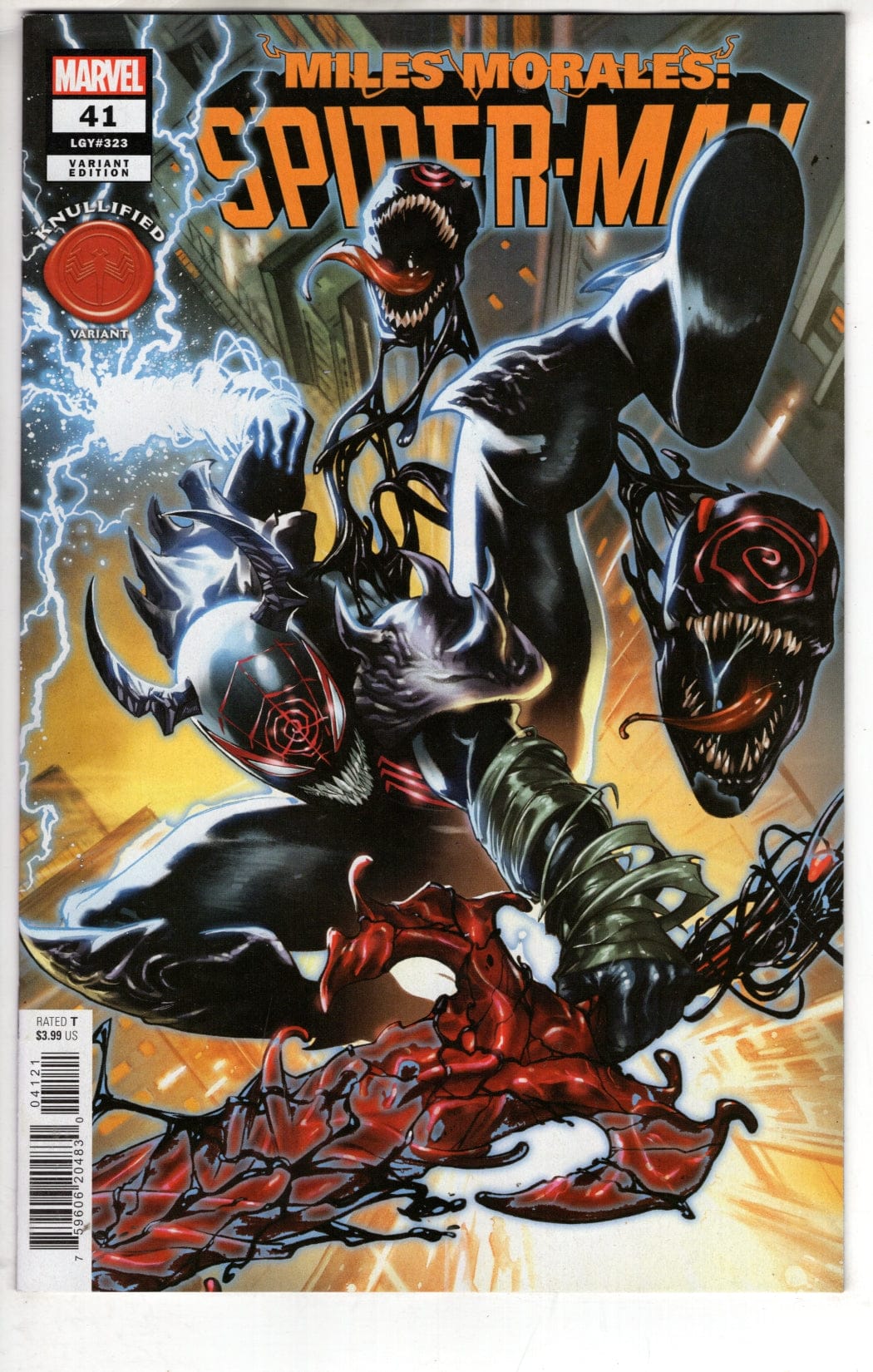 Marvel NEW THIS WEEK MILES MORALES: SPIDER-MAN #41  KNULLIFIED VARIANT