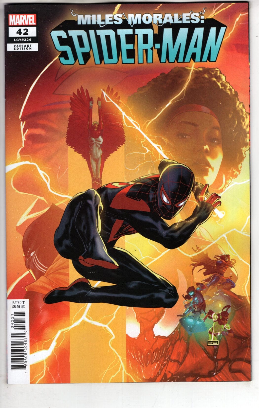 Marvel NEW THIS WEEK MILES MORALES: SPIDER-MAN #42 TAURIN CLARKE FINALE VARIANT (VF/NM)