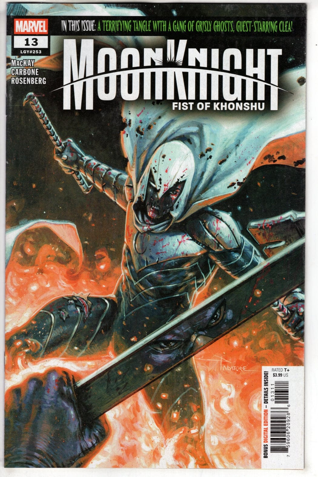 Marvel NEW THIS WEEK MOON KNIGHT: FIST OF KHONSHU #13