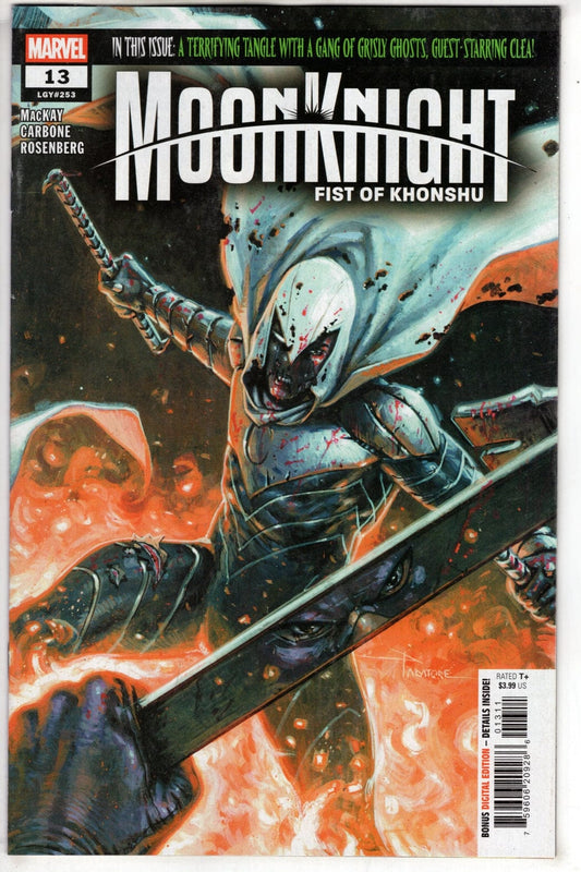 Marvel NEW THIS WEEK MOON KNIGHT: FIST OF KHONSHU #13