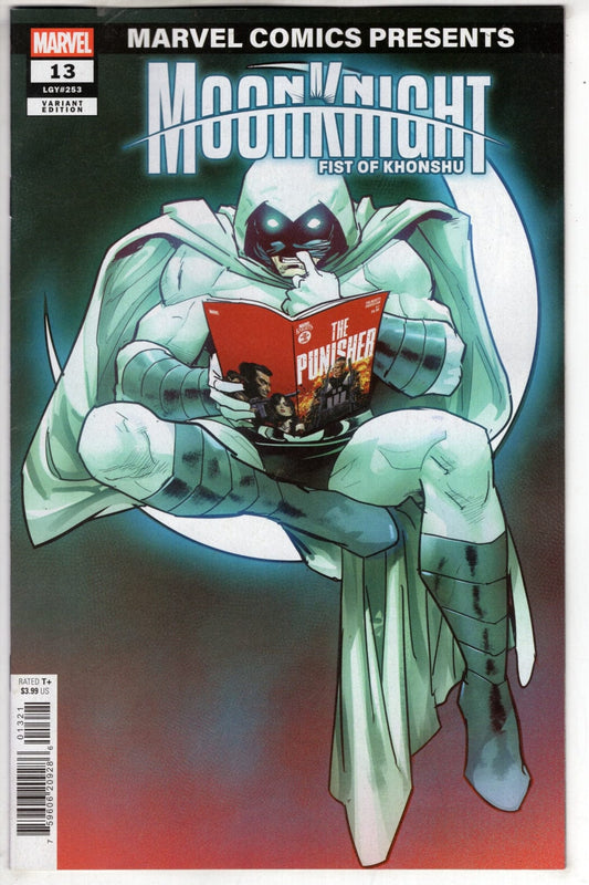 Marvel NEW THIS WEEK MOON KNIGHT: FIST OF KHONSHU #13 JAN BAZALDUA MARVEL COMICS PRESENTS VARIANT