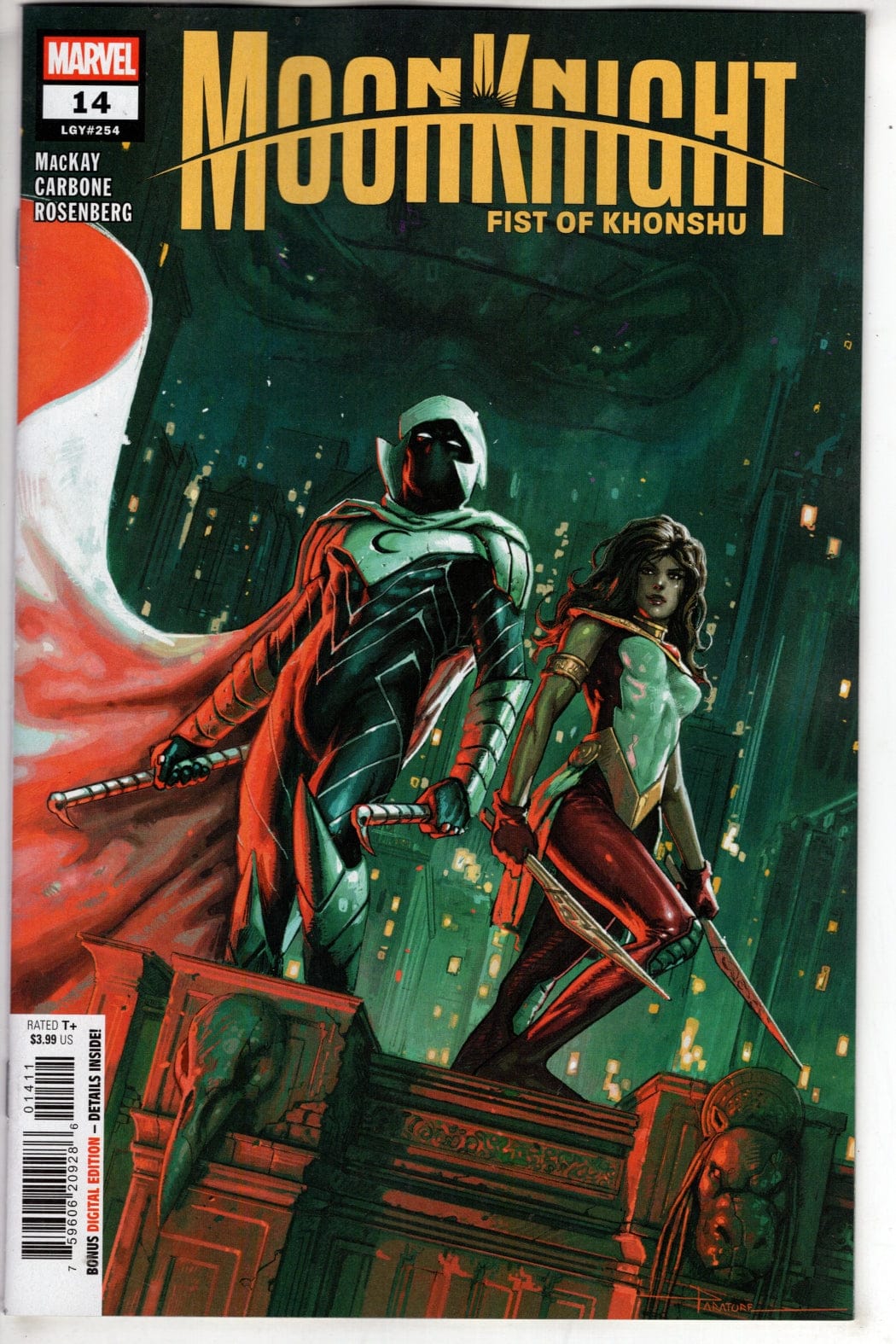 Marvel NEW THIS WEEK MOON KNIGHT: FIST OF KHONSHU #14