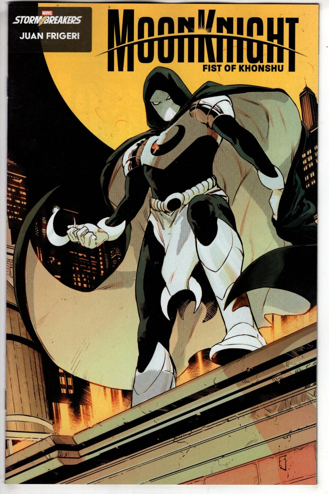 Marvel NEW THIS WEEK MOON KNIGHT: FIST OF KHONSHU #14 JUAN FRIGERI FROM THE CHAOS A COSTUME VARIANT