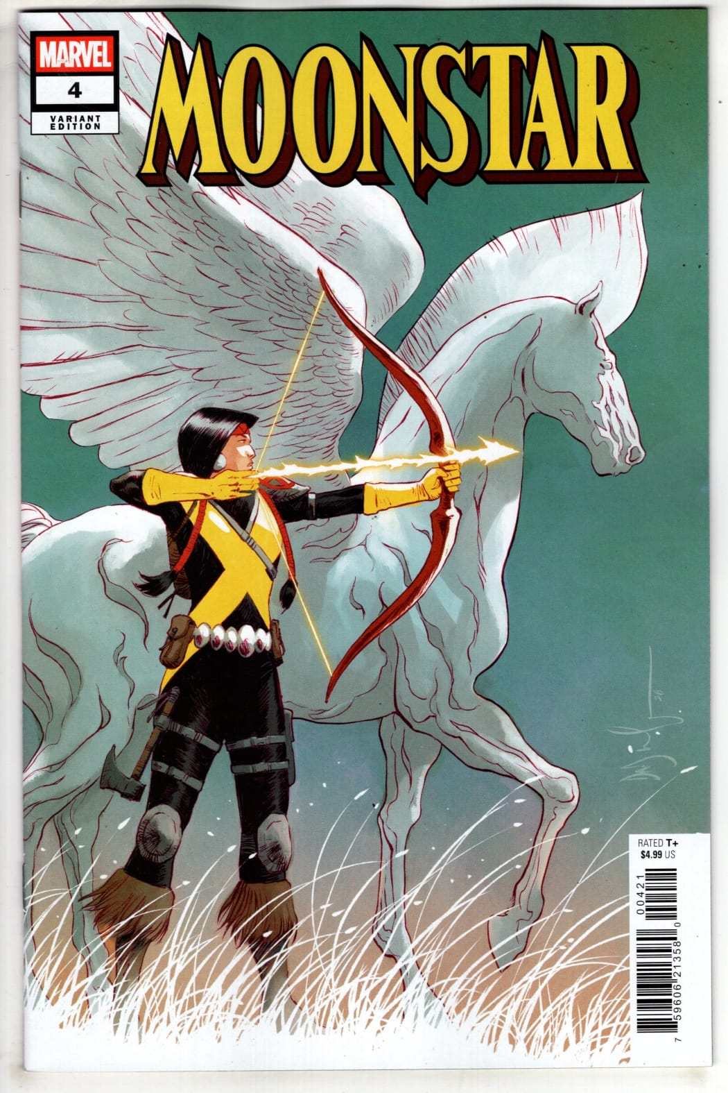 Marvel NEW THIS WEEK MOONSTAR #4 DAVID WACHTER VARIANT (VF/NM)