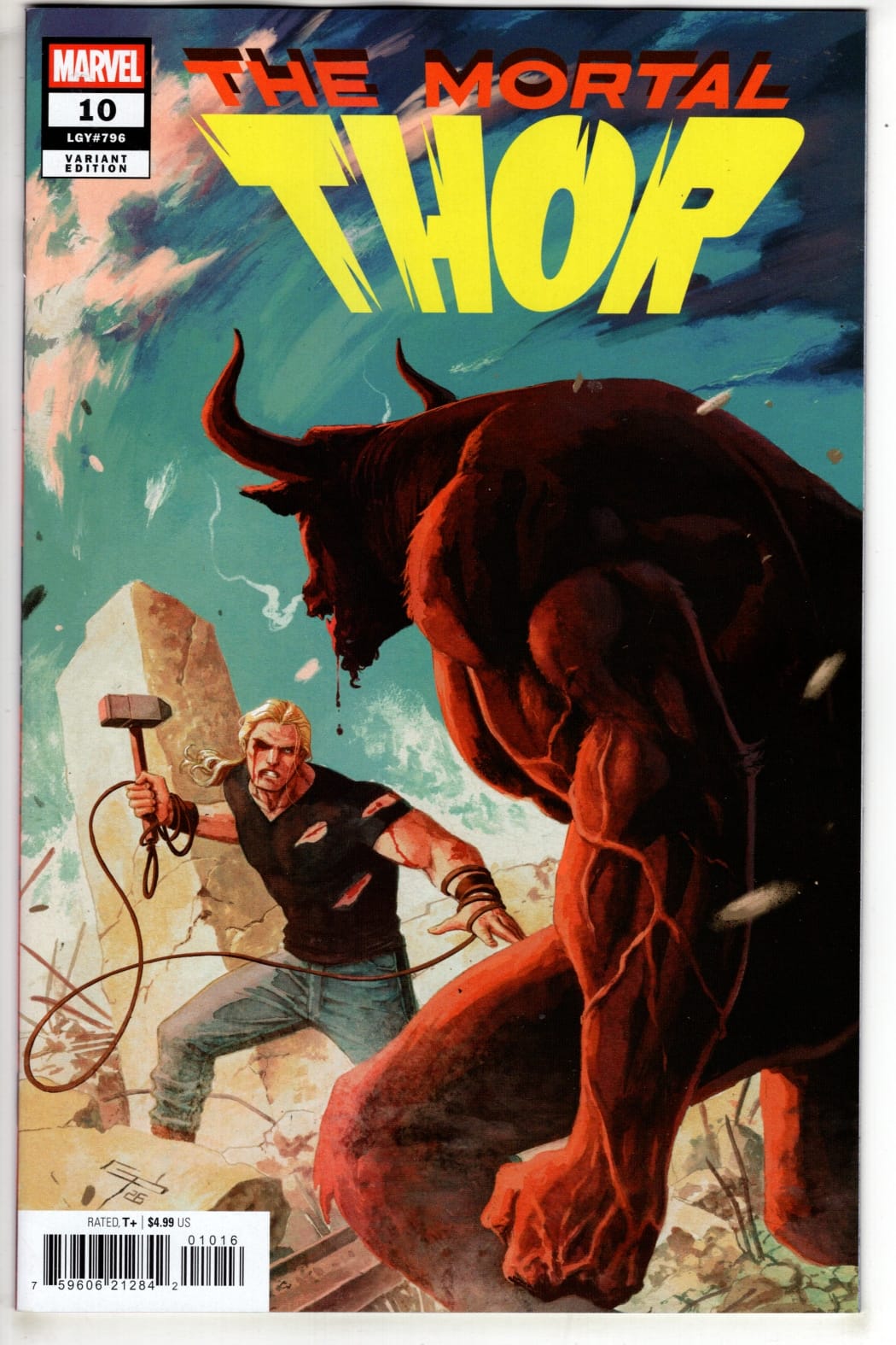 Marvel NEW THIS WEEK MORTAL THOR #10 C.F. VILLA VARIANT (VF/NM)