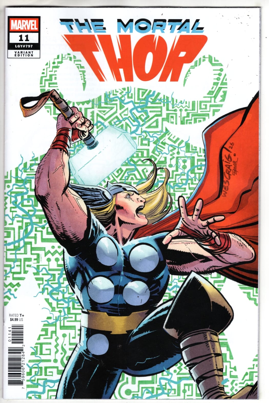 Marvel NEW THIS WEEK MORTAL THOR #11 WES CRAIG VARIANT (VF/NM)