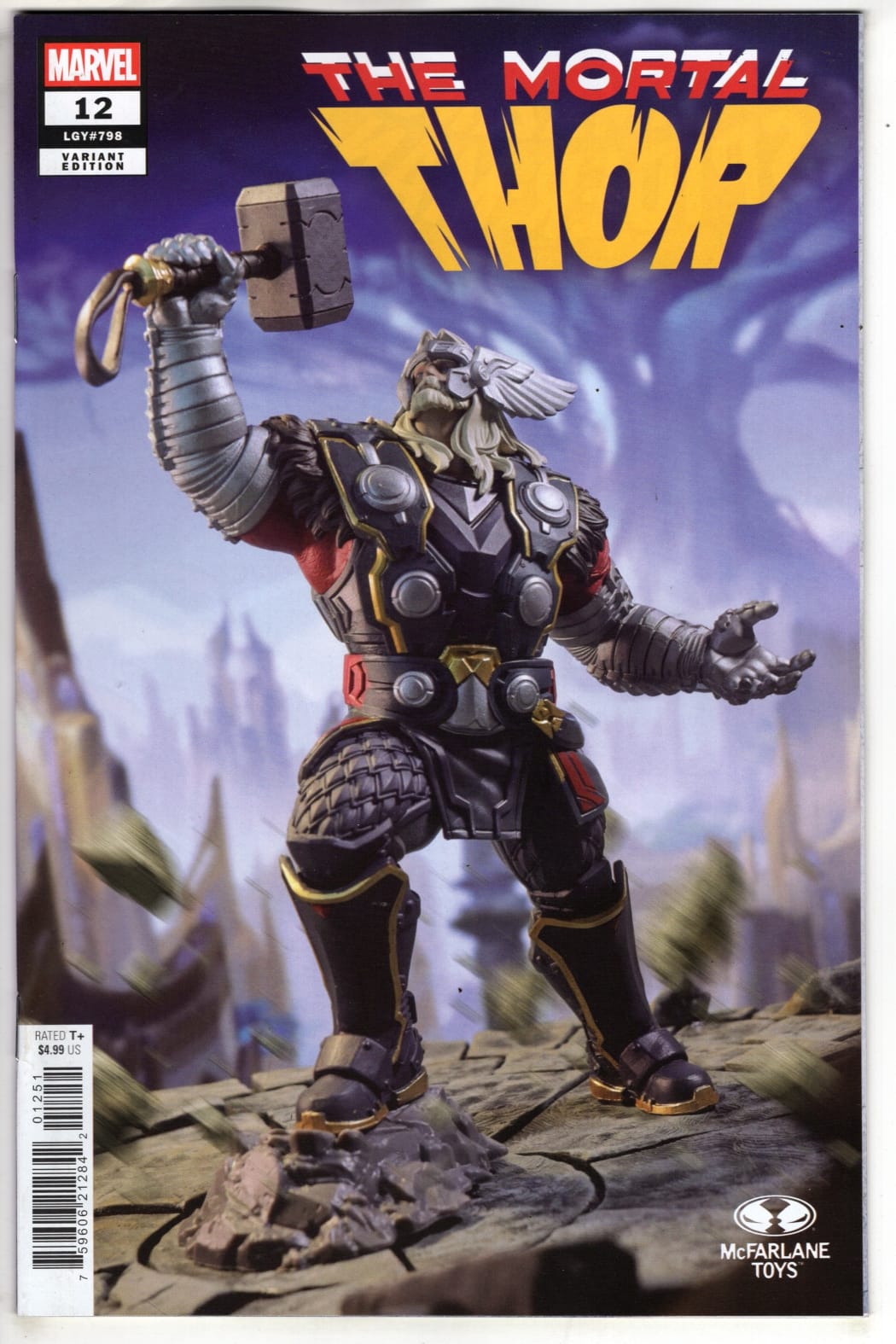 Marvel NEW THIS WEEK MORTAL THOR #12 MCFARLANE TOYS MARVEL RIVALS VARIANT (VF/NM)