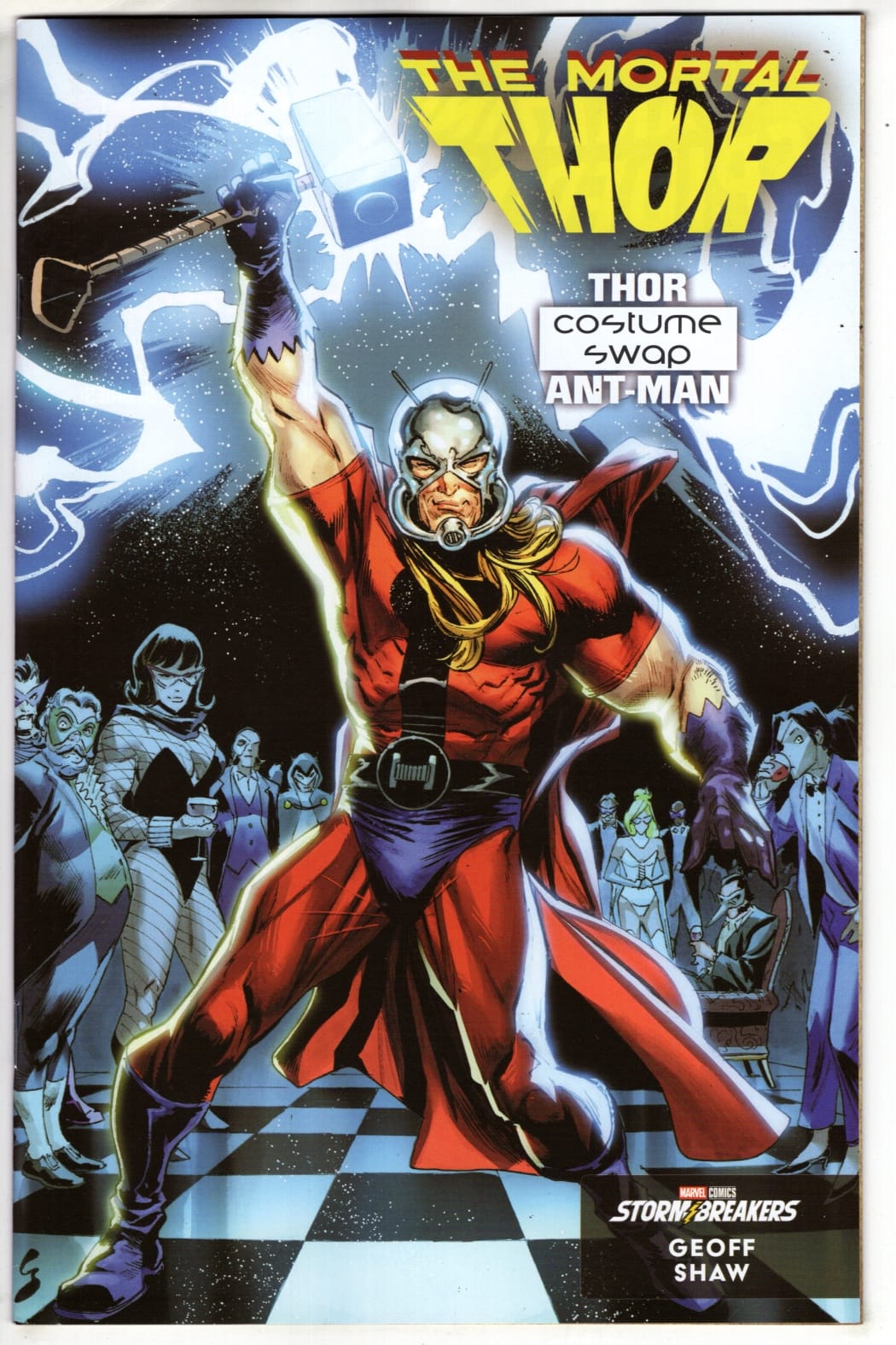 Marvel NEW THIS WEEK MORTAL THOR #13 GEOFF SHAW HELLFIRE COSTUME SWAP VARIANT (VF/NM)