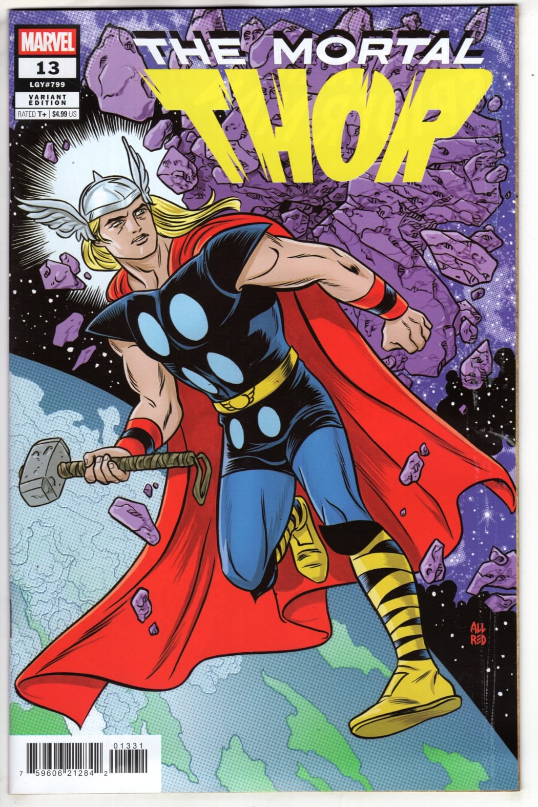 Marvel NEW THIS WEEK MORTAL THOR #13 MIKE ALLRED VARIANT (VF/NM)