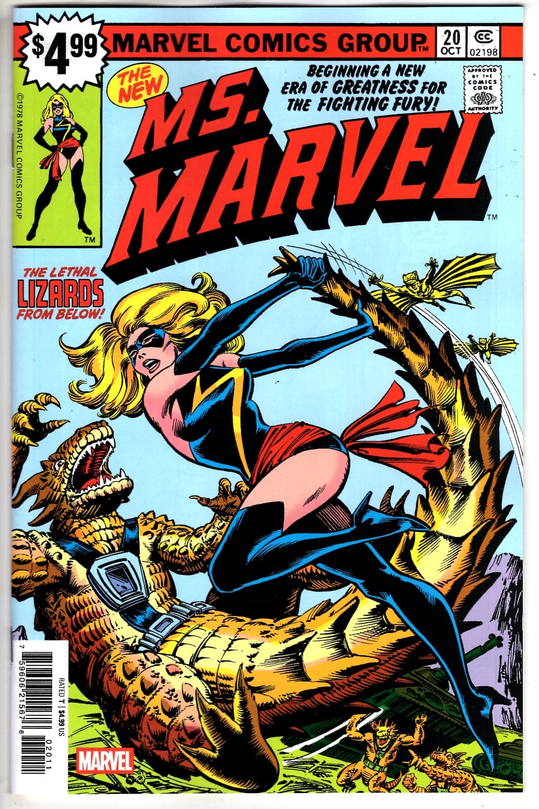 MS. MARVEL #20 FACSIMILE EDITION (VF/NM) - Packrat Comics