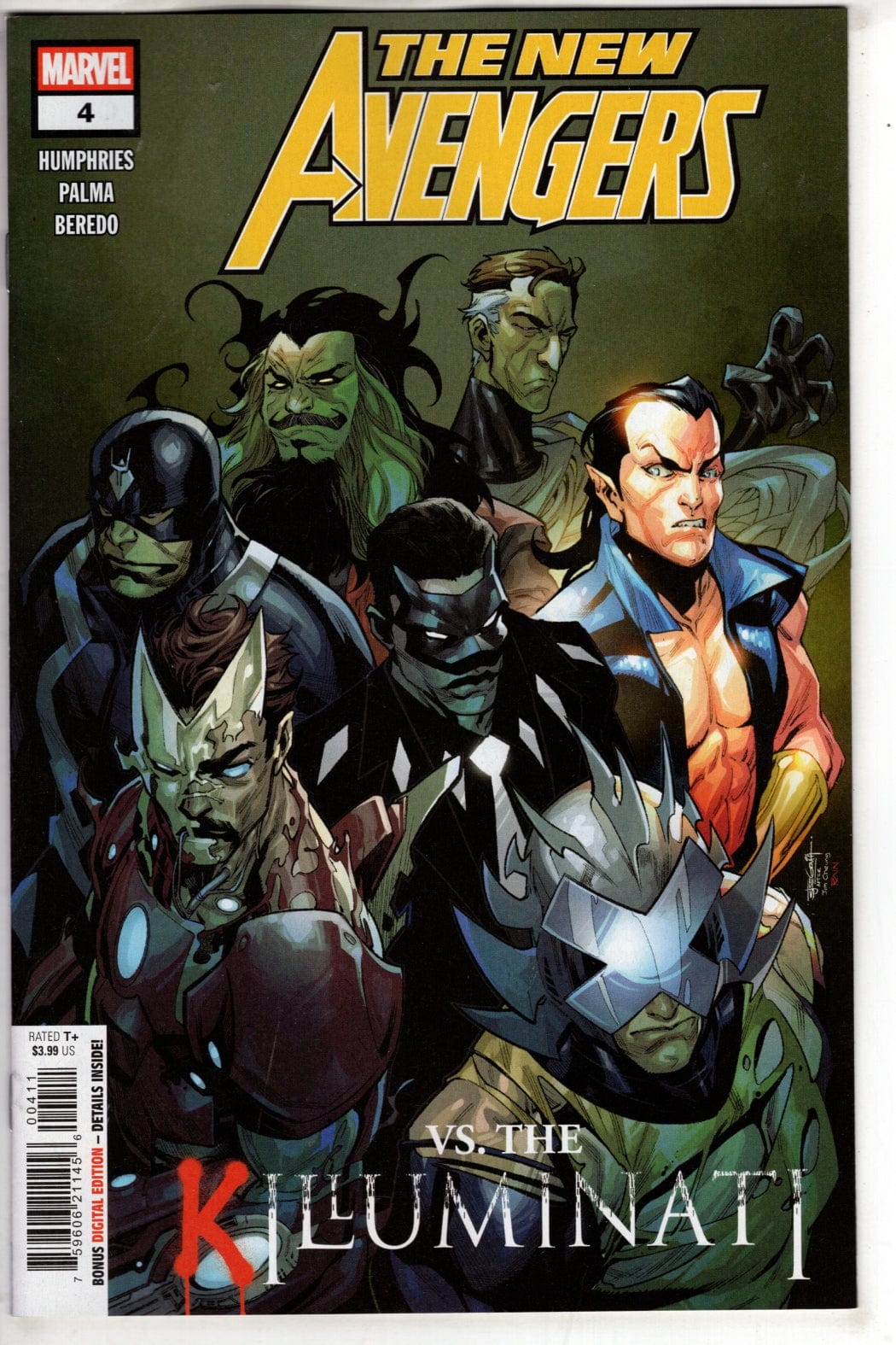 Marvel NEW THIS WEEK NEW AVENGERS #4